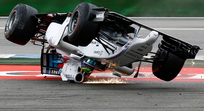 Video đua xe F1 2014: Tai nạn kinh hoàng của Felipe Massa ở German GP 2014