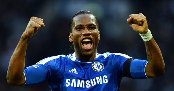 Vừa trở lại Chelsea, Drogba đã nhắm đến chức vô địch NHA