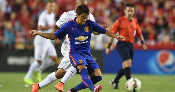 HLV Louis van Gaal đang thử nghiệm Shinji Kagawa
