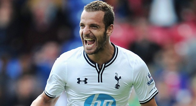 Atletico Madrid muốn mượn Soldado từ Tottenham
