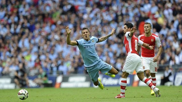 Video clip bàn thắng: Arsenal 3-0 Man City (Siêu Cup Anh 2014)