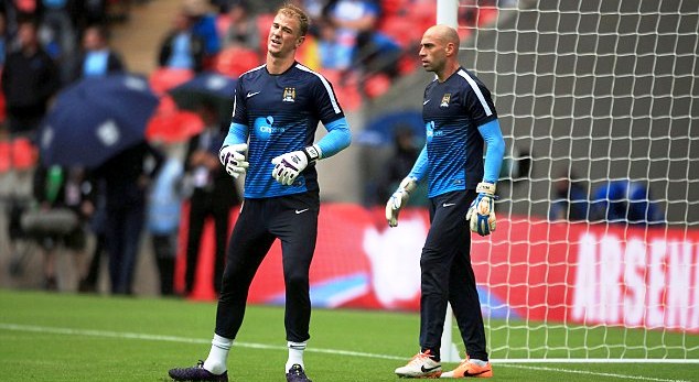 Pellegrini đau đầu vì Joe Hart và Caballero