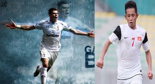Tiền vệ U19 Việt Nam học hỏi được nhiều từ Gareth Bale