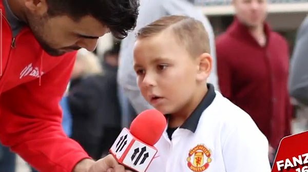 Bình luận gây bão của fan nhí về cầu thủ Man United