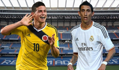 James Rodriguez nói gì về 'chướng ngại' Di Maria?