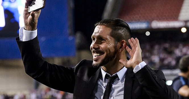 HLV Diego Simeone vẫn khiêm tốn sau khi đánh bại Real Madrid