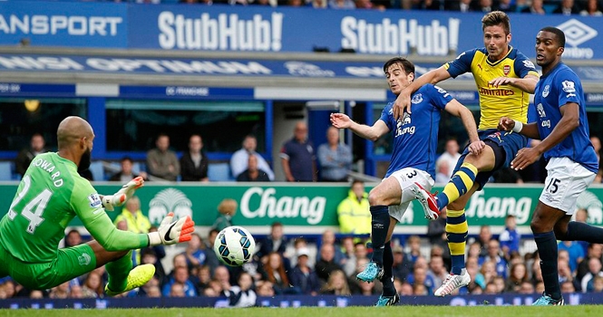 Everton 2-2 Arsenal: Pháo thủ chưa thể... thua