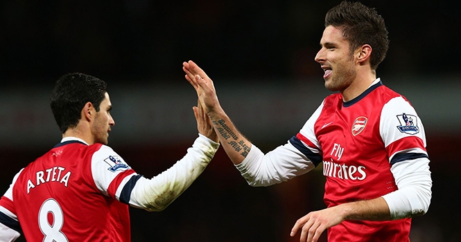 Arsenal giữ chân bộ đôi trụ cột