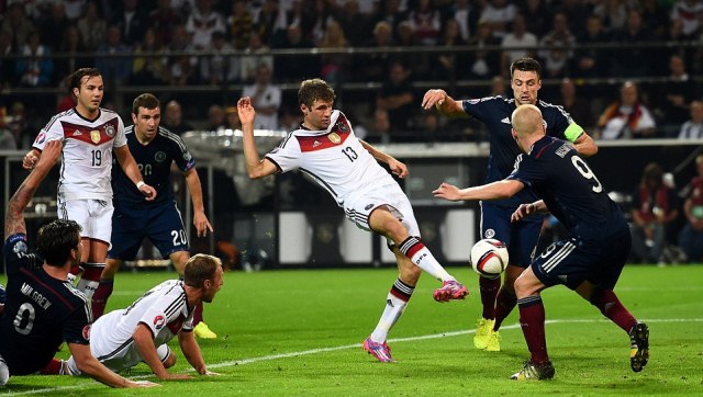Video clip bàn thắng: Đức 2–1 Scotland (Bảng D - Vòng loại Euro 2016)