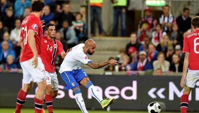Video clip bàn thắng: Na Uy 0-2 Italia (Bảng H - Vòng loại Euro 2016)