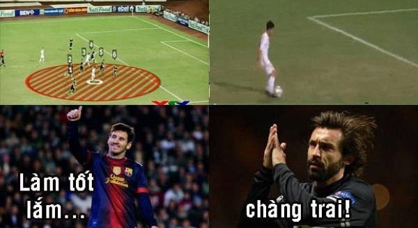 Công Phượng giống hệt Messi và Pirlo
