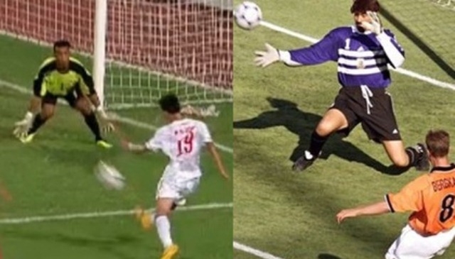 VIDEO: Văn Long tái hiện lại 'siêu phẩm' của Dennis Bergkamp tại World Cup 1998