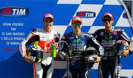 Kết quả phân hạng đua xe MotoGP chặng 13 - GP TIM di San Marino e della Riviera di Rimini 2014