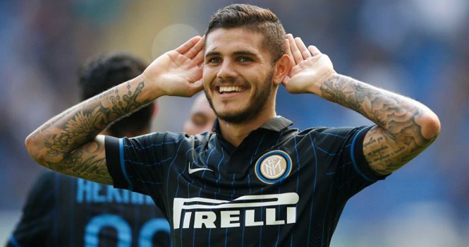 Mauro Icardi tỏa sáng, Inter Milan đại thắng trước Sassuolo