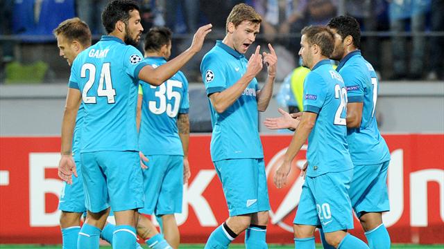 Video clip bàn thắng: Benfica 0 - 2 Zenit St'Peterburg (Bảng C - Cúp C1 Châu Âu 2014/15)