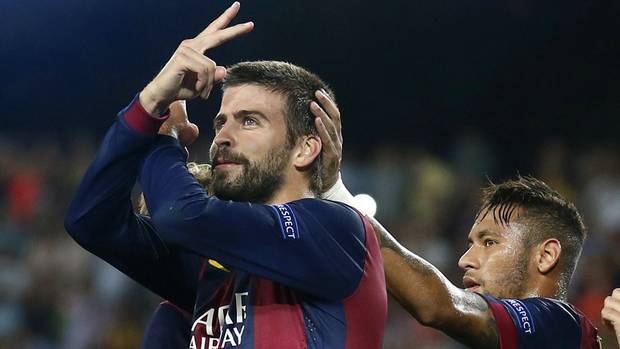 Barca 1-0 APOEL: Pique tỏa sáng