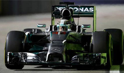 Chạy thử Singapore GP – Hamilton tiếp đà hưng phấn