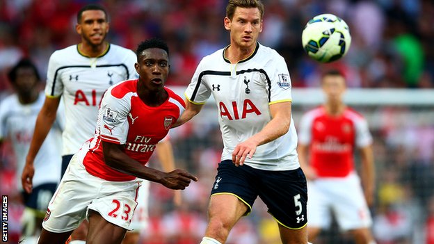 Video clip bàn thắng: Arsenal 1-1 Tottenham (Vòng 6 - Ngoại hạng Anh 2014/15)