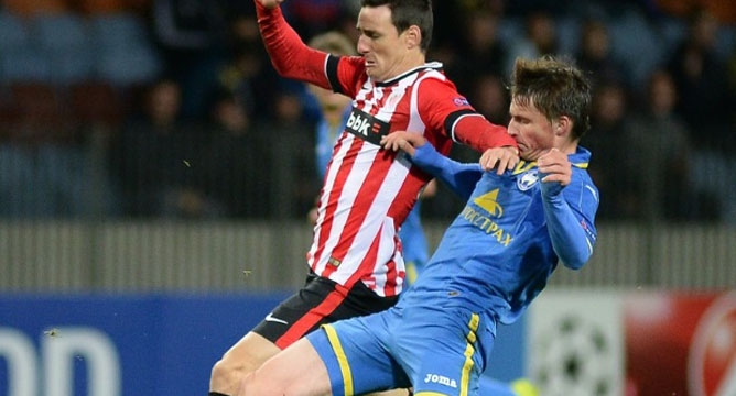 Video clip bàn thắng: BATE Borisov 2 - 1 Athletic Bilbao (Bảng H - Cúp C1 Châu Âu 2014/15)