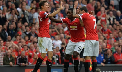 Sao trẻ Man Utd muốn tranh suất đá phạt của Di Maria