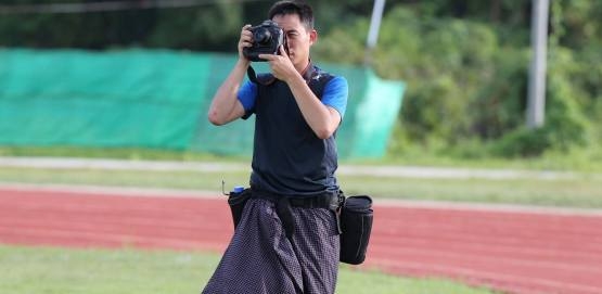 Phóng viên Trung Quốc 'thị sát' buổi tập của U19 Việt Nam