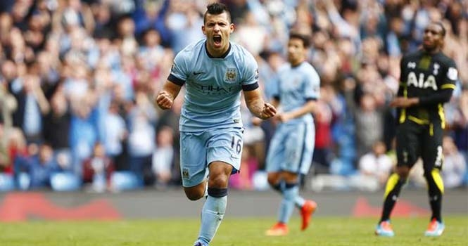 Sergio Aguero lập poker, Man City vùi dập Tottenham