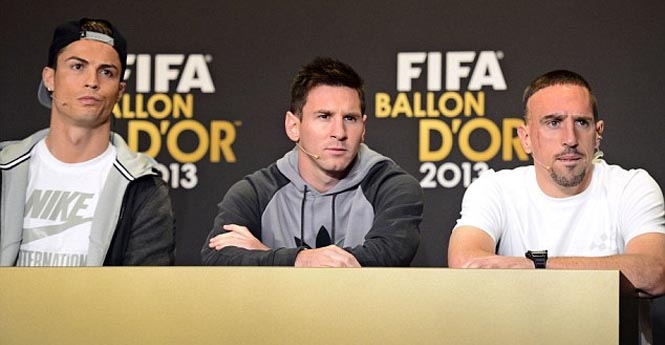 FIFA công bố danh sách ứng viên Quả bóng vàng 2014
