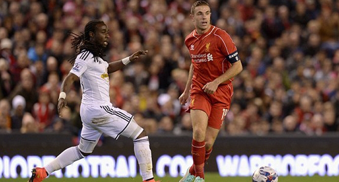 Video bàn thắng Liverpool 2-1 Swansea: Ngược dòng kịch tính!
