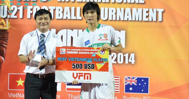 Tiền vệ Tuấn Anh: Cái tên không thể thay thế của U19 HAGL
