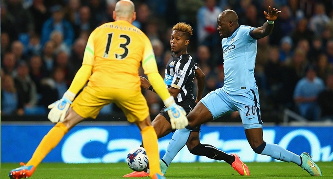 Video clip bàn thắng: ManCity 0-2 Newcastle (Cúp Liên đoàn Anh 2014/15)