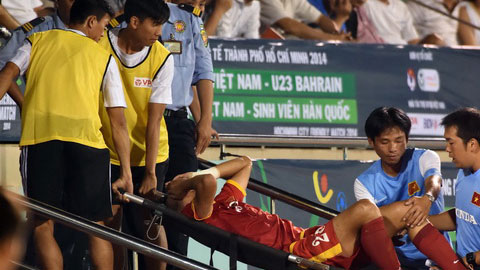 Chấn thương nặng, trung vệ ĐT Việt Nam chia tay AFF Cup 2014