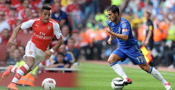 VIDEO: So kỹ năng lừa bóng cực đỉnh của Eden Hazard và Alexis Sanchez