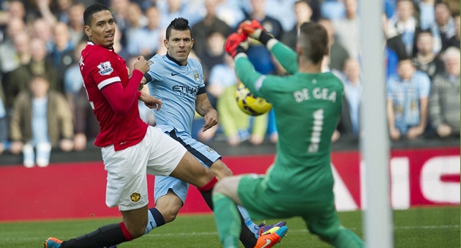 Video clip bàn thắng: Man City 1-0 Man Utd - Derby nghẹt thở