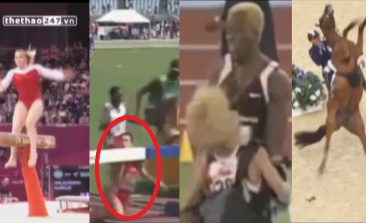 VIDEO: Những tai nạn dở khóc dở cười siêu khó đỡ qua các kì Olympics