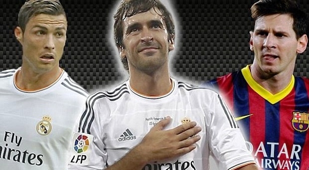 Messi sáng cửa vượt mặt Ronaldo và Raul