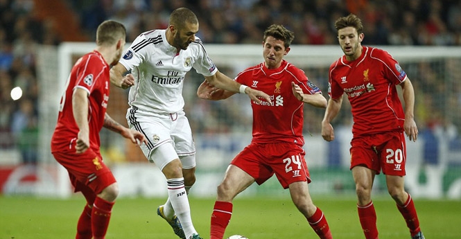Đánh bại Liverpool, Real có vé vào vòng trong