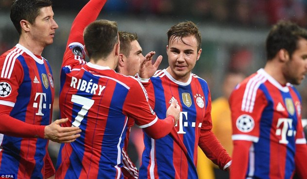 Video clip bàn thắng: Bayern Munich 2-0 Roma - Chiến thắng dễ dàng