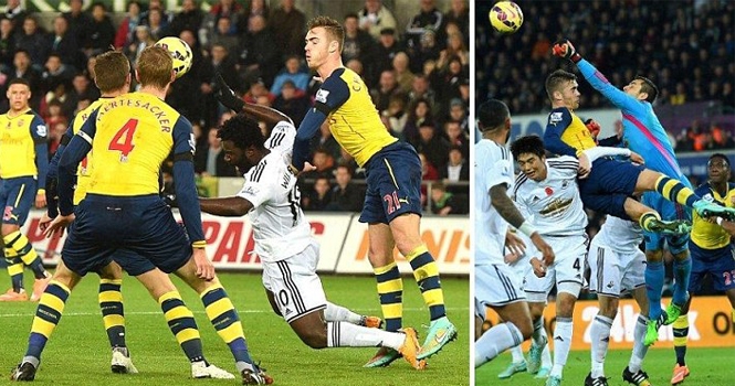 Swansea 2-1 Arsenal: Ôm hận tại Liberty