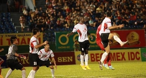 BTV Cup 2014: Thua Tero Sasana, ĐT Long An vẫn vào bán kết