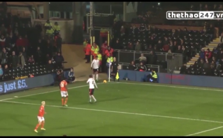 VIDEO: Siêu phẩm của Beckham được sao Fulham tái hiện tuyệt đẹp