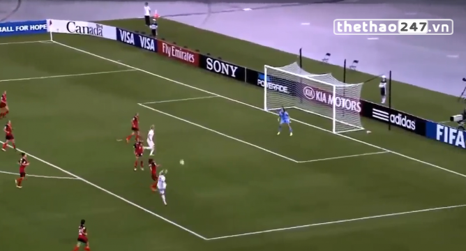 VIDEO: Pha phối hợp ghi bàn tuyệt đẹp của các nữ tuyển thủ U20 Pháp