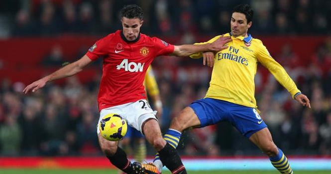Đại chiến Arsenal và Man Utd bắt đầu nóng
