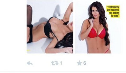 Twitter của Rooney bị đăng ảnh hở hang