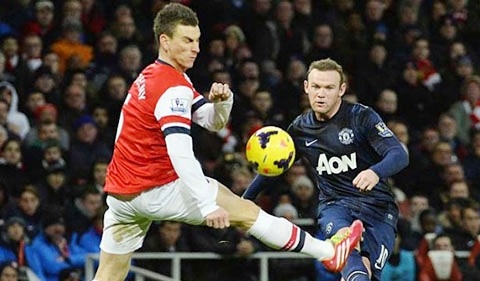 Chỉ 1 bàn nữa, Rooney sẽ là hung thần của Arsenal