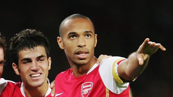 Cesc Fabregas có thể phá vỡ kỷ lục của Henry