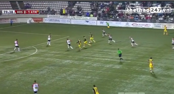 Video clip bàn thắng: Hospitalet 0-3 Atletico Madrid (Cúp nhà Vua Tây Ban Nha 2014/15)