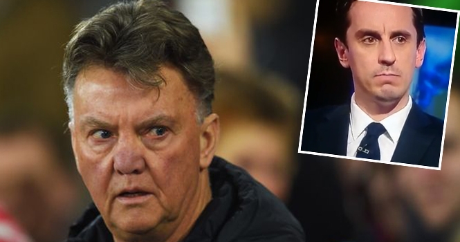 Bị gọi là Chó và Vịt, Van Gaal nổi máu điên với Neville