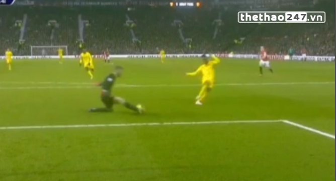 VIDEO: Pha cứu thua ngoạn mục của David De Gea