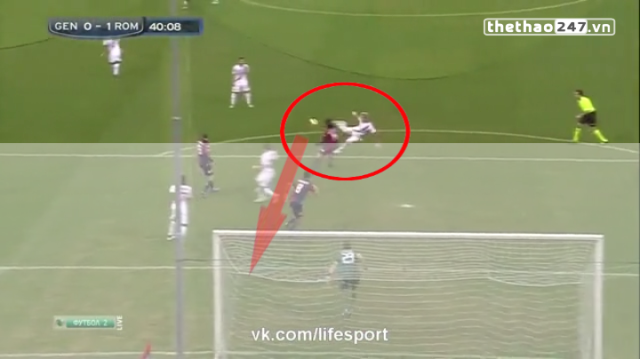 VIDEO: Pha bắt volley tuyệt đẹp của tiền vệ Nainggolan