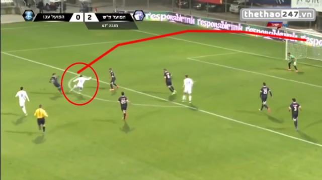 VIDEO: Siêu phẩm volley của James Rodriguez được tái hiện ở Israel